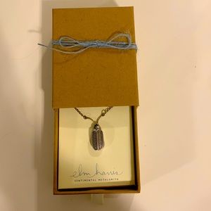 Elm Harris sterling silver and opal custom necklace